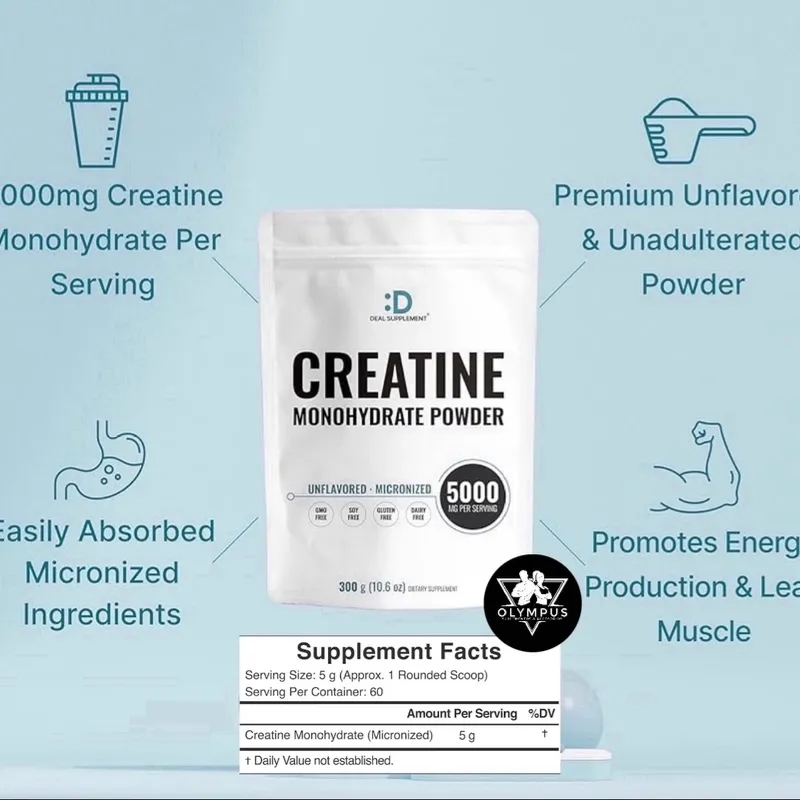 Creatina Monohidratada y Micronizada Deal Suplements