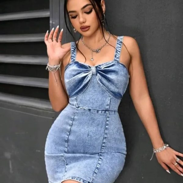 ✨ Vestido  de Mezclilla Talla L