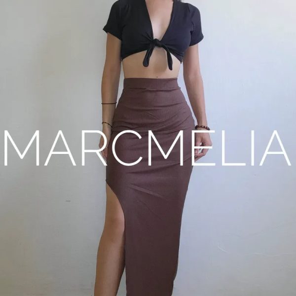 FALDA LARGA C/ABERT/TOP LADY (ENCARGO)