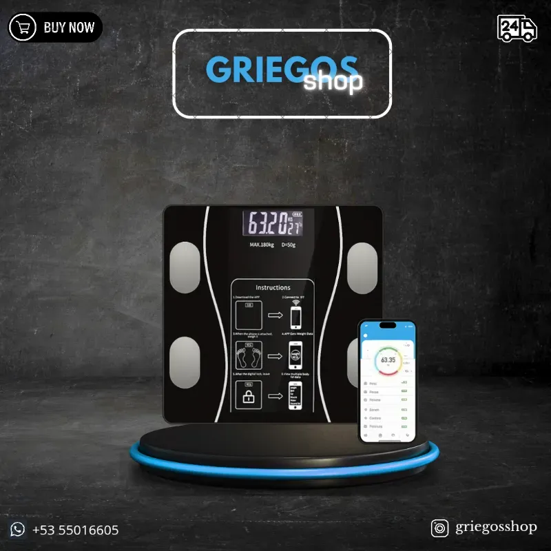 Bascula digital | Bluetooth | 180kg