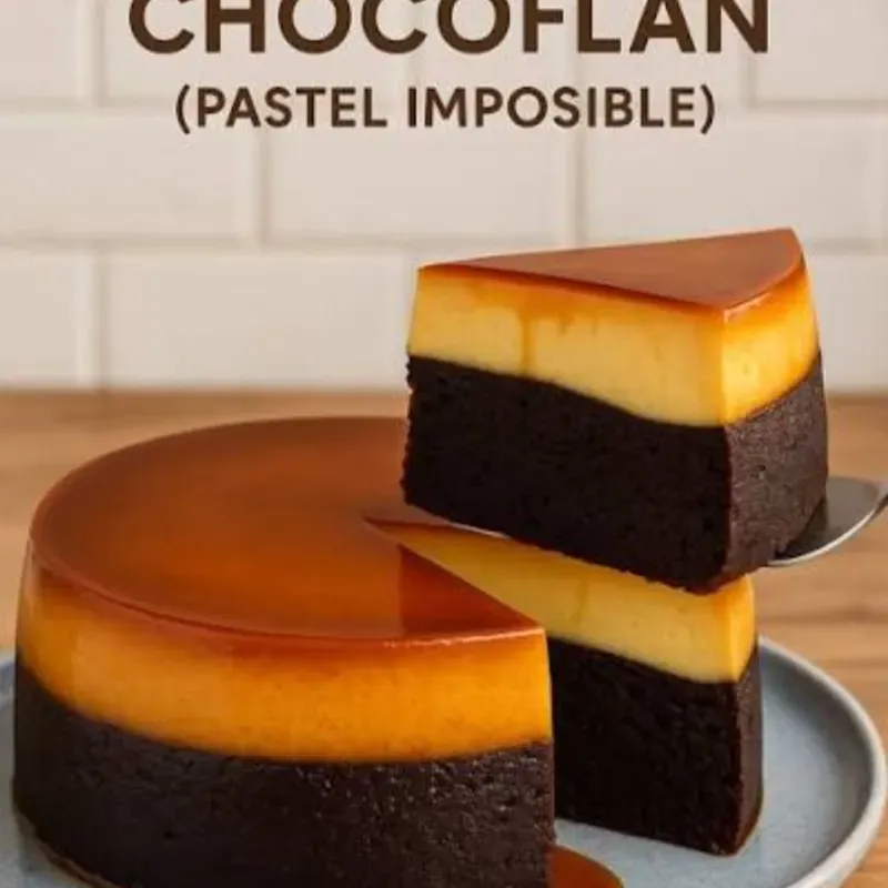 Chocoflan ( Pastel imposible)