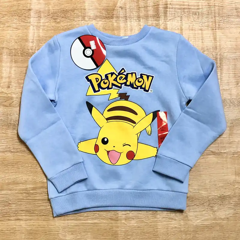Abrigo de Pikachu color azul