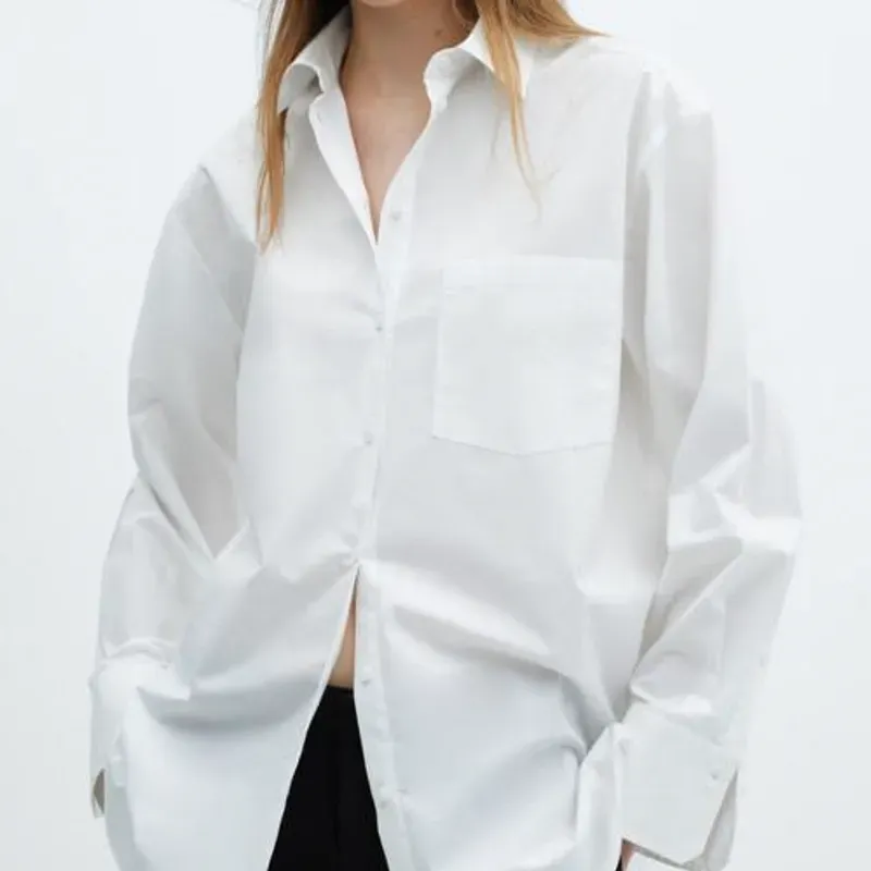Camisa Blanca Oversized