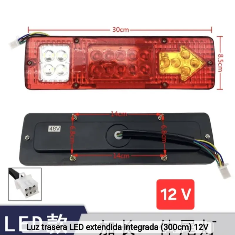 Foco Trasero de Triciclo