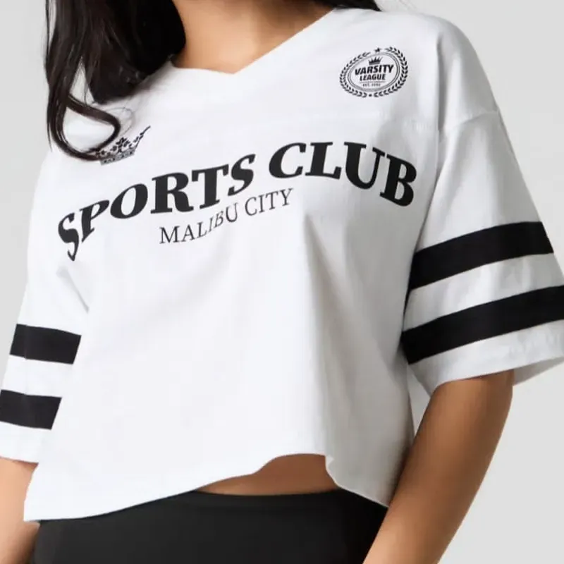 Pulover oversize deportivo