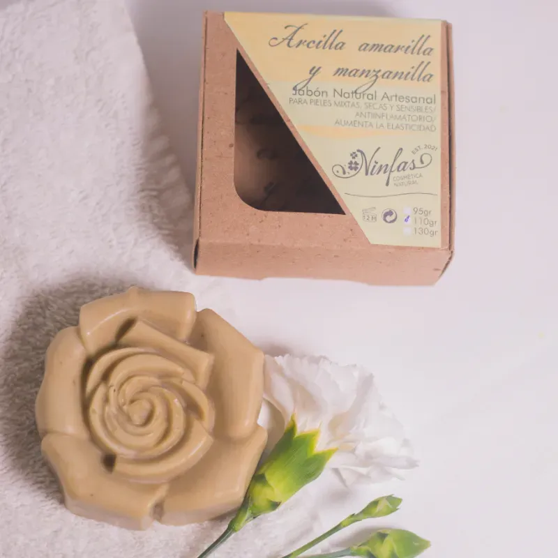 Jabón de Arcilla Amarilla y Manzanilla