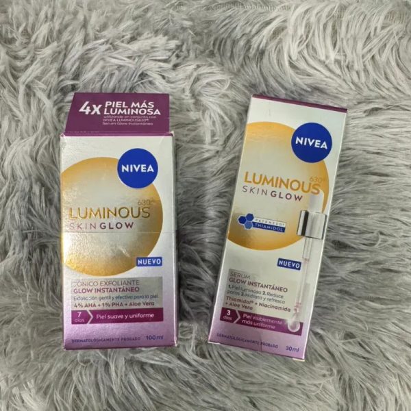 ✨ Set Luminosidad Instantánea – NIVEA Luminous630 SkinGlow