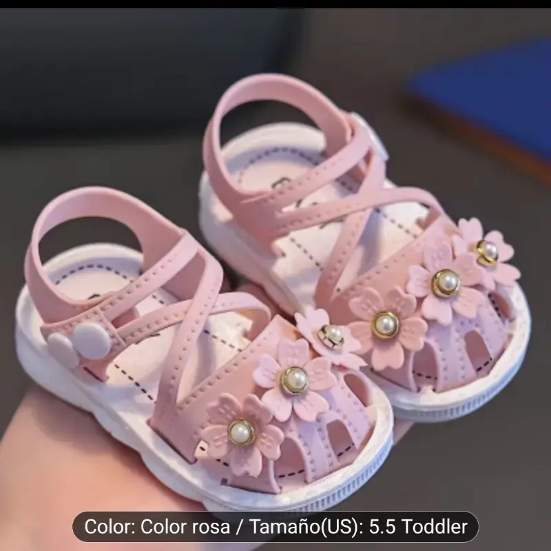 Sandalias engomadas de niña