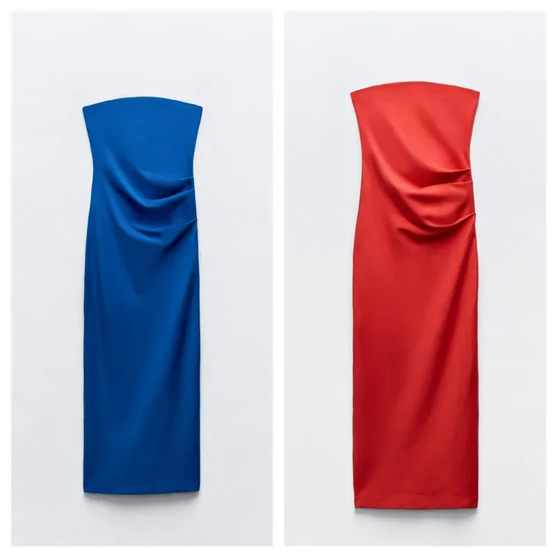 Vestido Zara palabra de honor