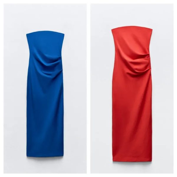 Vestido Zara palabra de honor