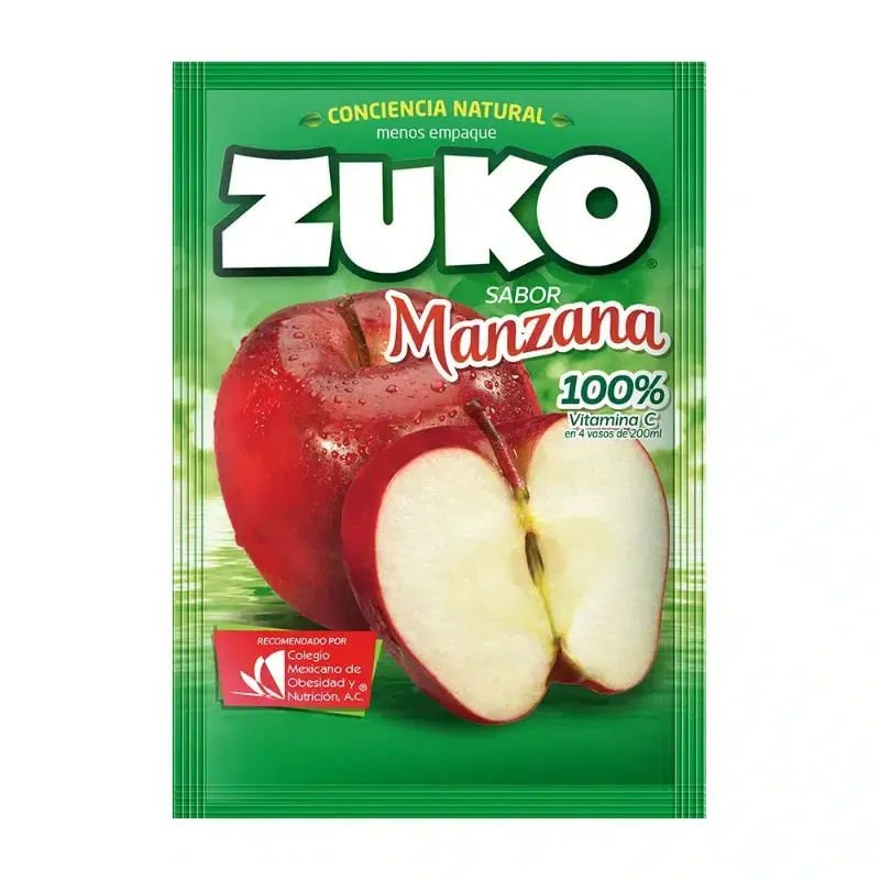 Refresco Zuko de manzana