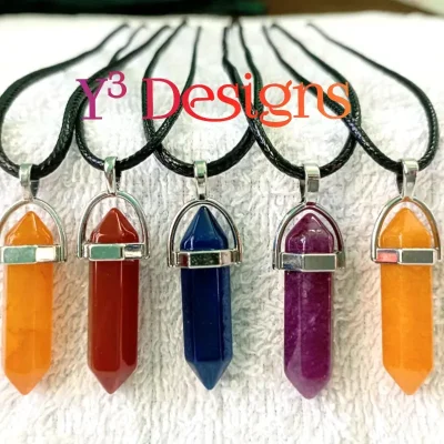 Collares con Dijes de Cuarzo
