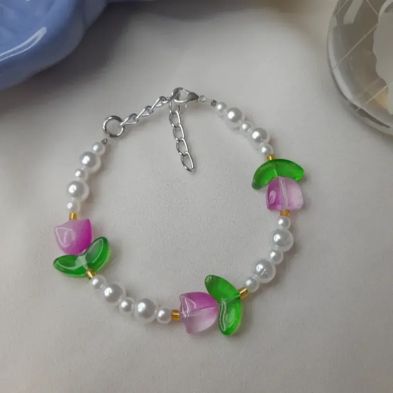 Pulsera de tulipanes