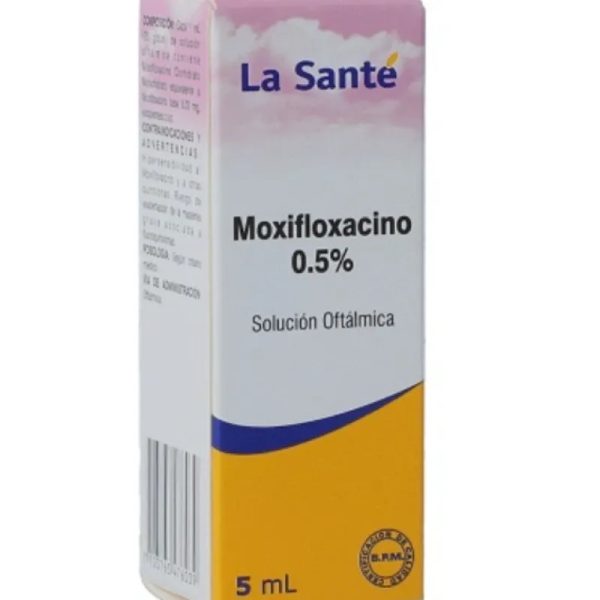 COLIRIO MOXIFLOXACINO (5ml/0.5%)
