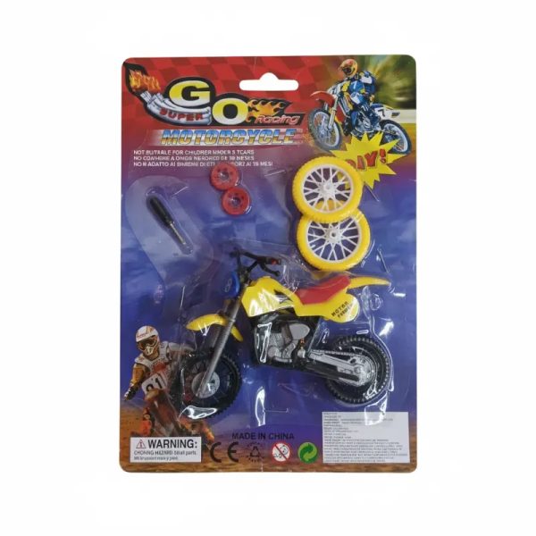 Moto amarilla
