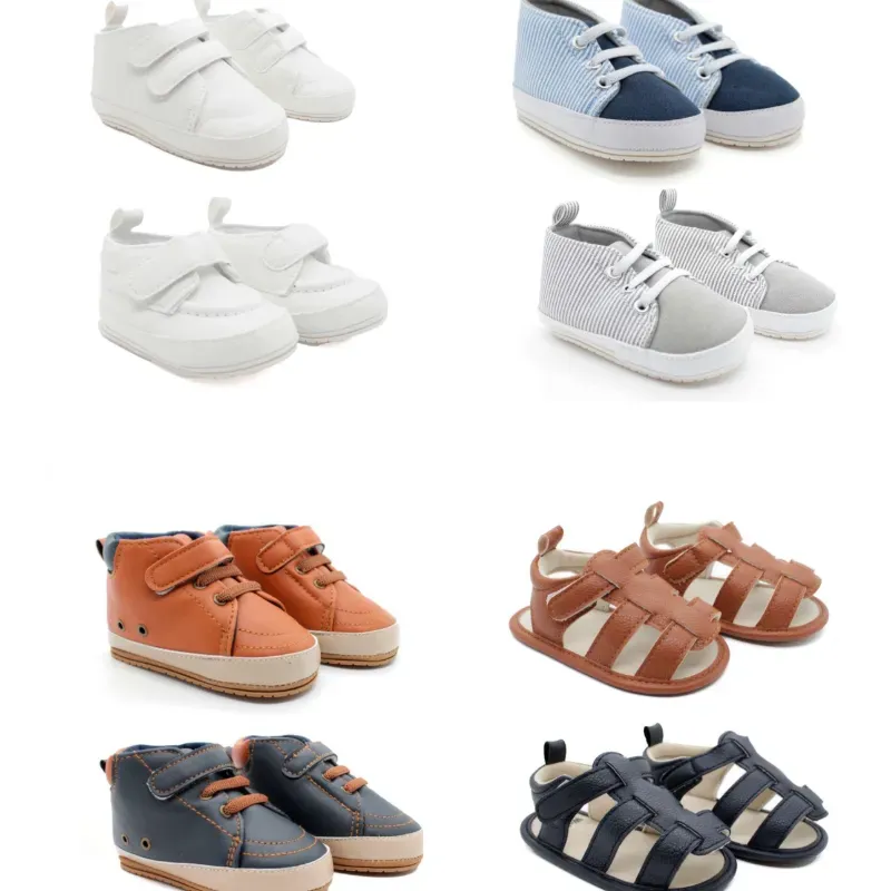 Conjunto de Zapatos y Sandalias Infantiles (Varón)
