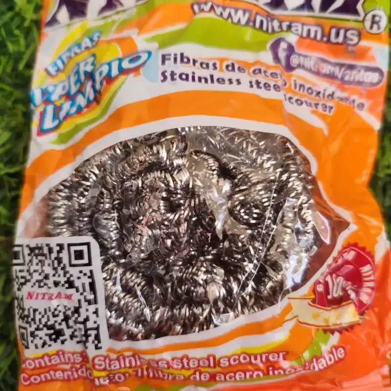 Estropajo de aluminio