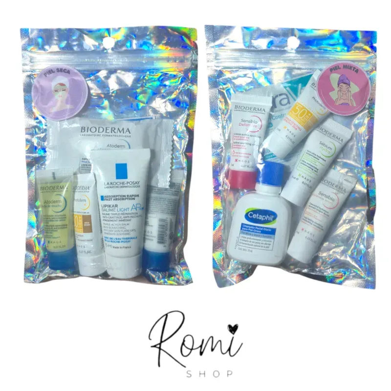 Mini set de skincare multimarca