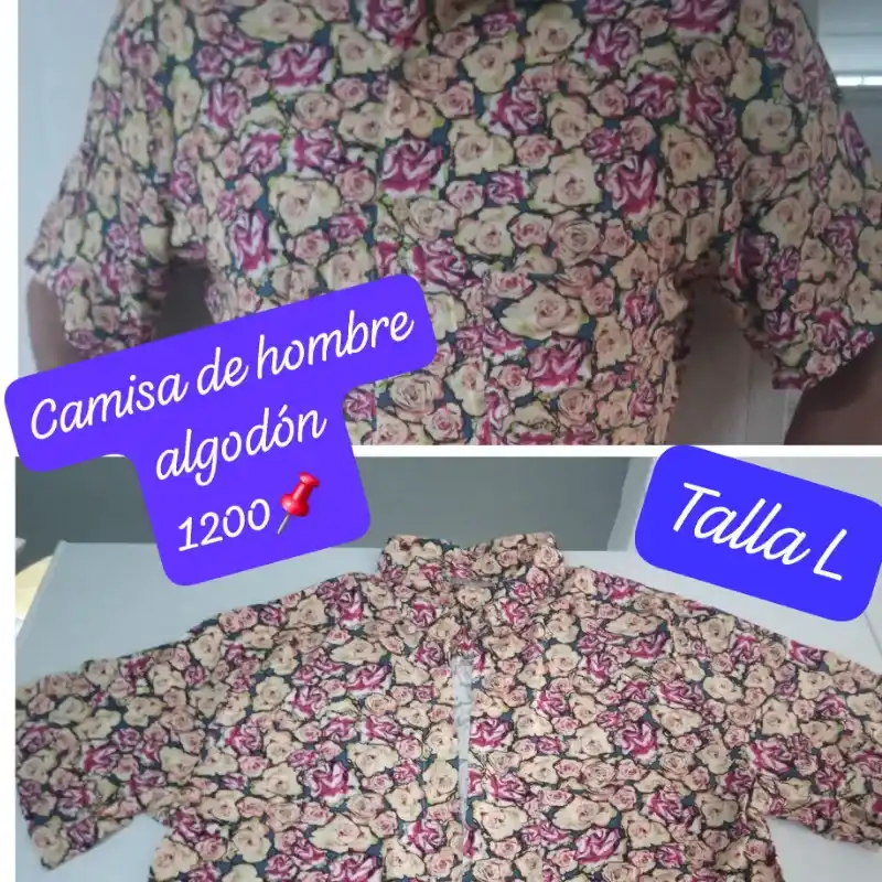 CAMISA DE HOMBRE TALLA L