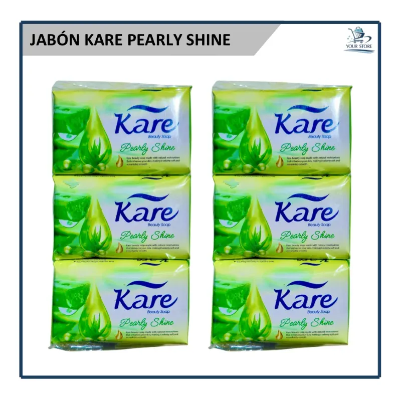 Jabón Kare Pearly Shine (6u)