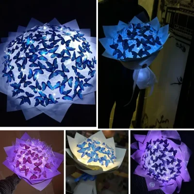 Ramo Mariposas brillantes