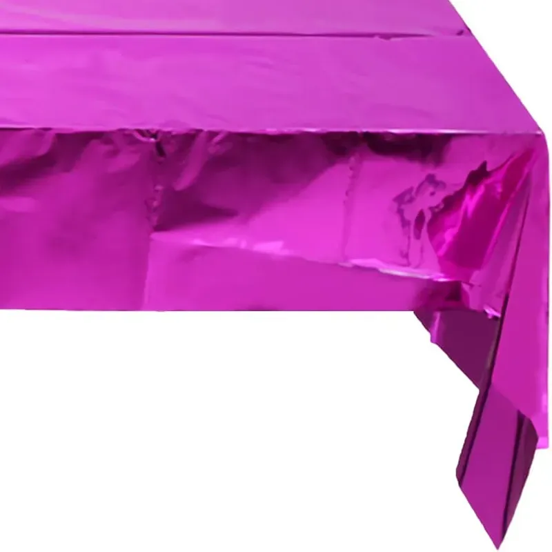 Mantel cromado rosado oscuro