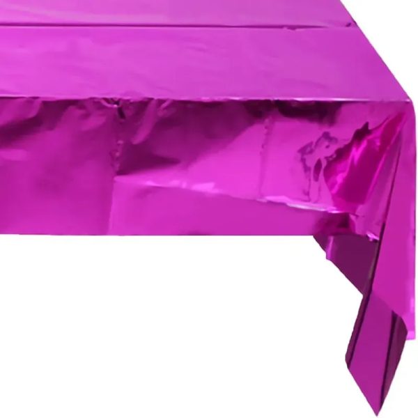 Mantel cromado rosado oscuro