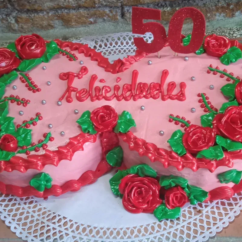 Dobles decorados con merengue