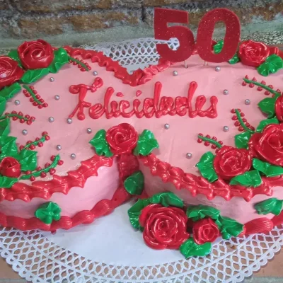 Dobles decorados con merengue
