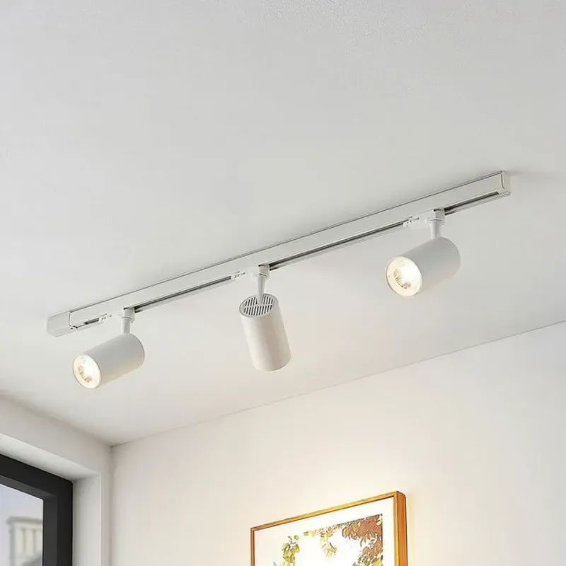 Luminaria tipo riel blanco