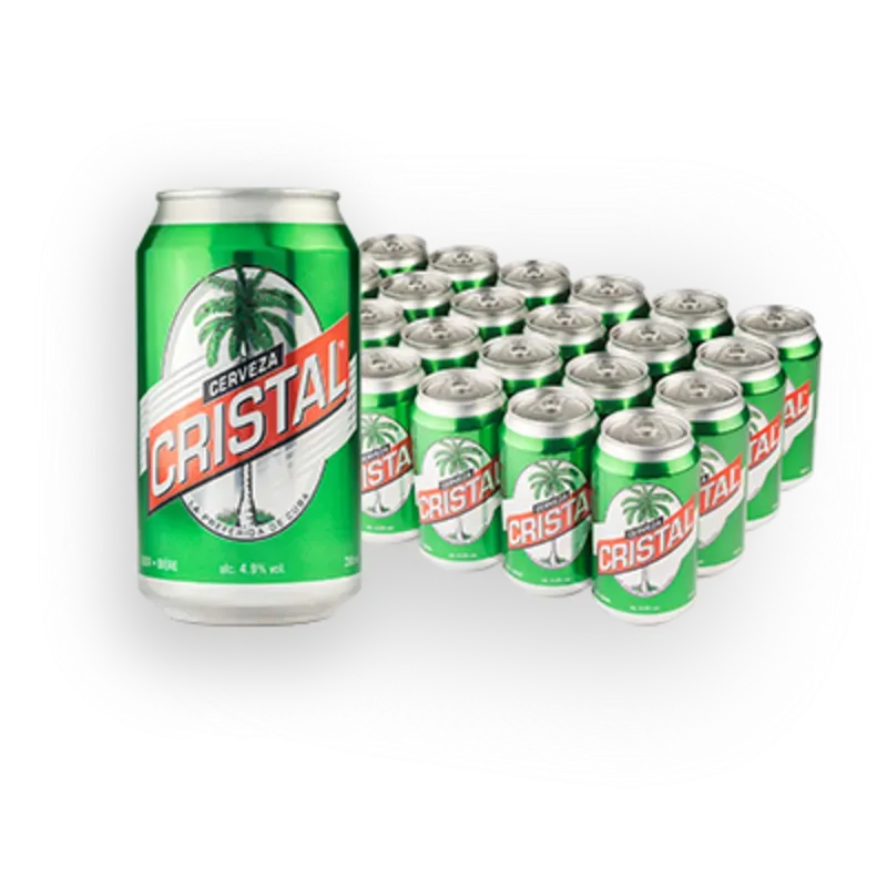 Caja de cerveza cristal