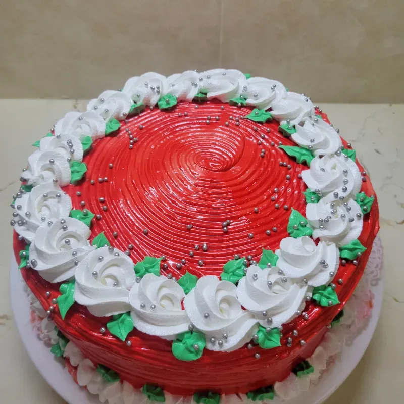 Cake navideño.