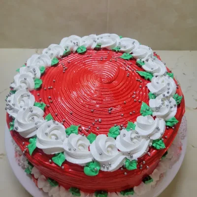 Cake navideño.