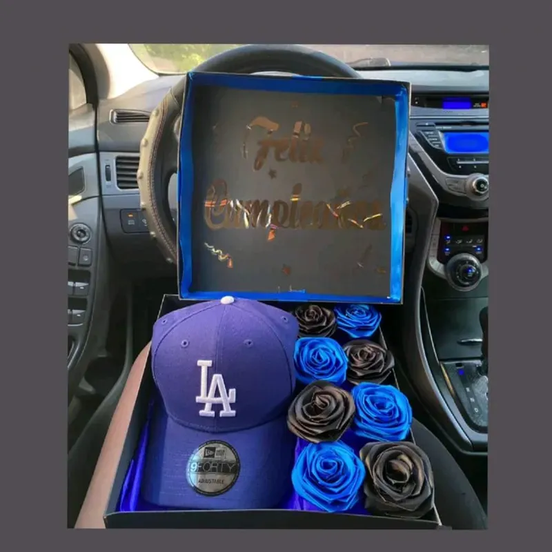 Caja de flores eternas