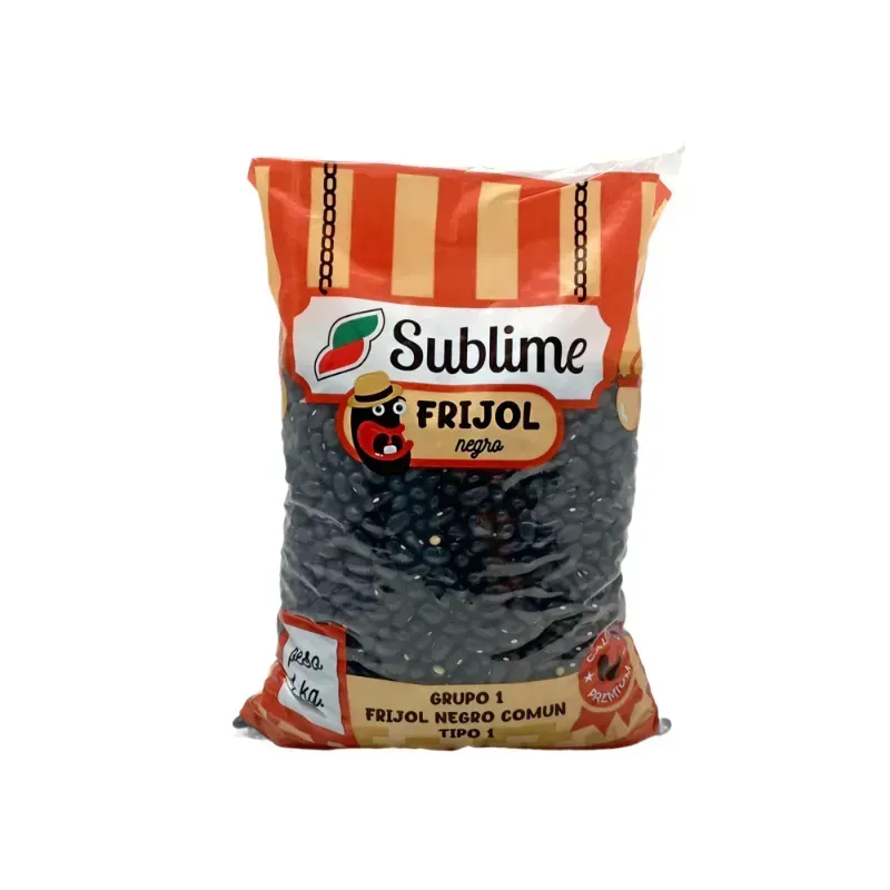 Frijol Negro Importado Sublime 1kg