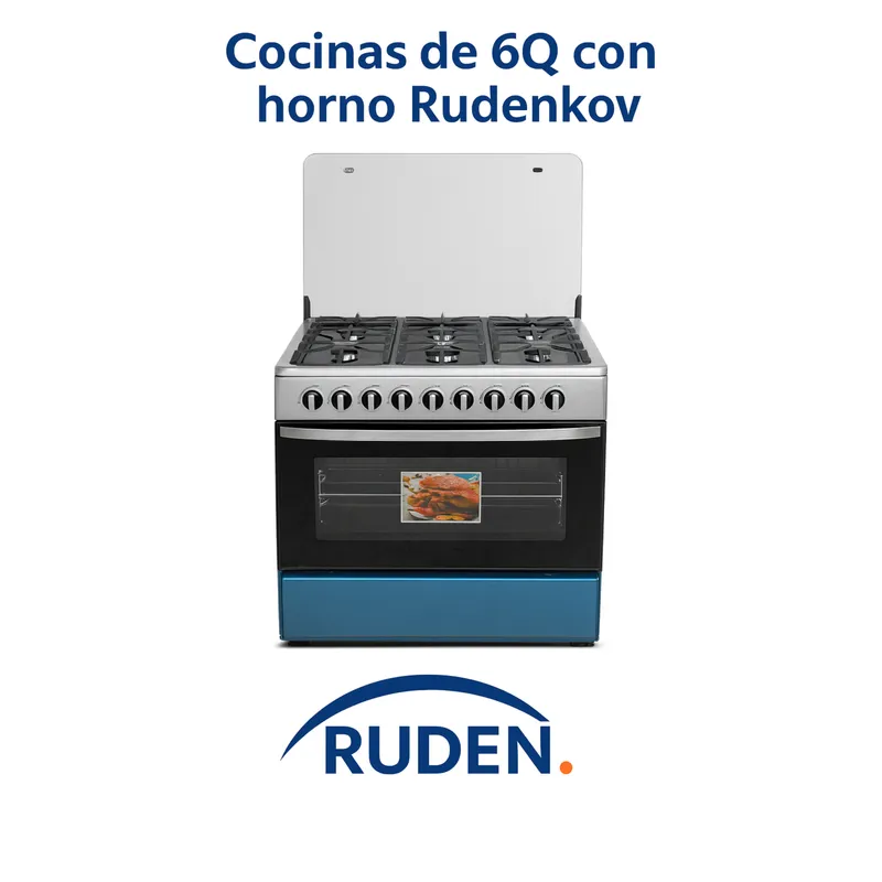Cocinas de 6Q con horno Rudenkov
