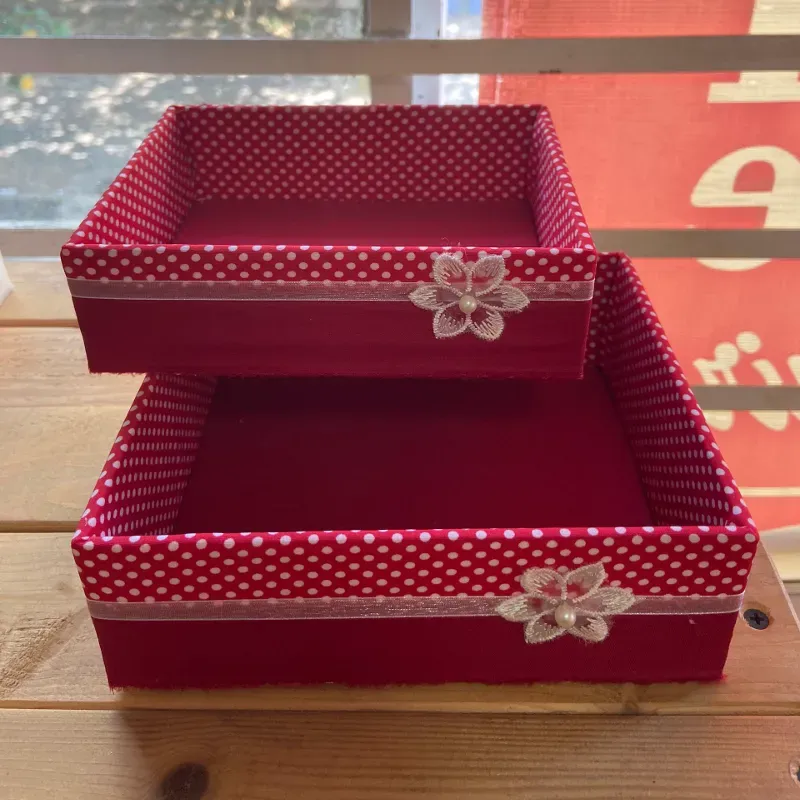 Caja decorativa organizadora