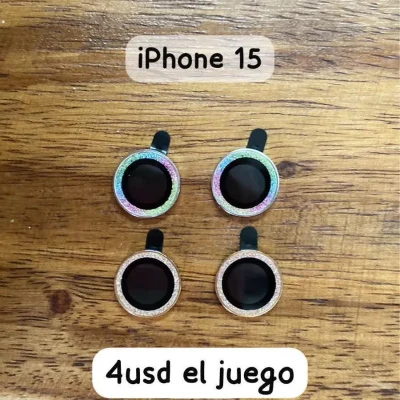 Protector de cámara iPhone 15
