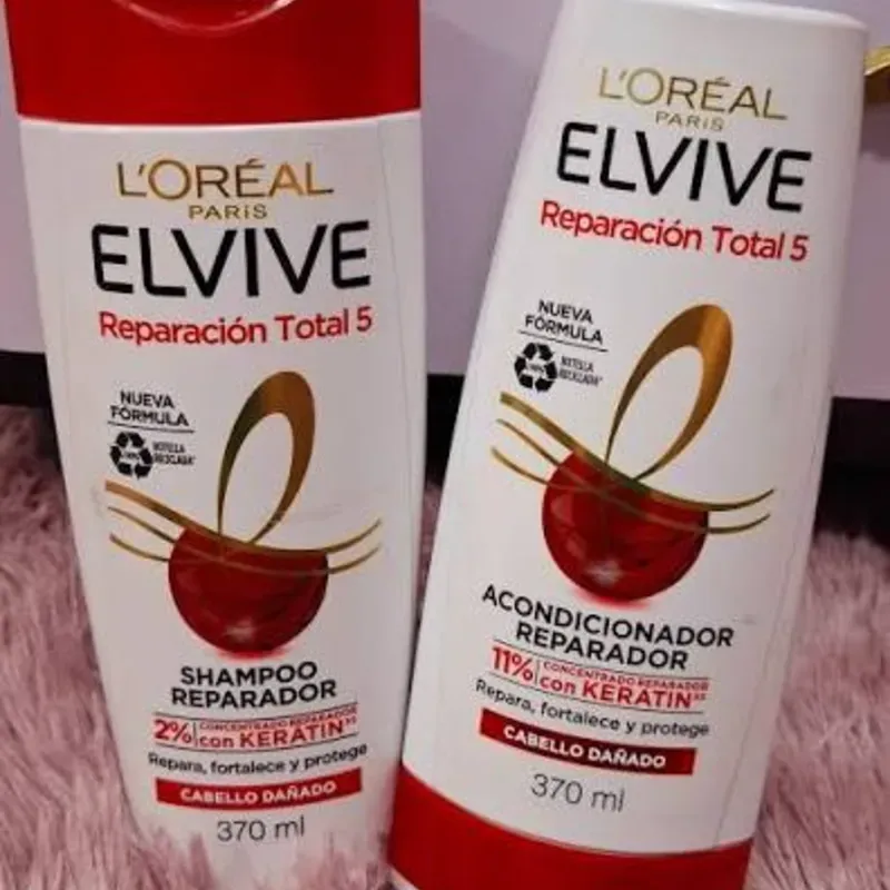 JUEGO SHAMPU LOREAL REPARACIÓN TOTAL 370ML