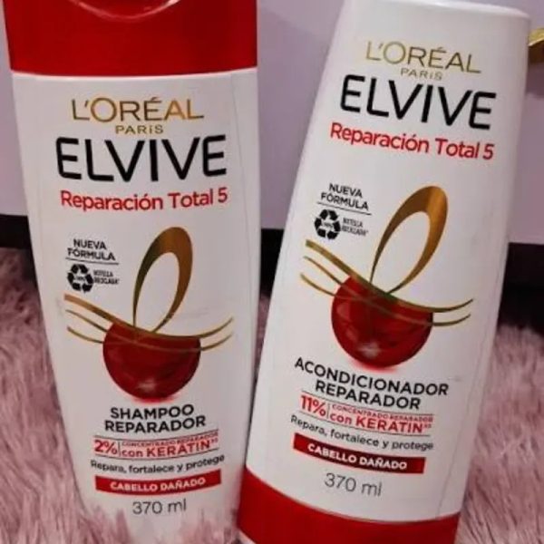 JUEGO SHAMPU LOREAL REPARACIÓN TOTAL 370ML
