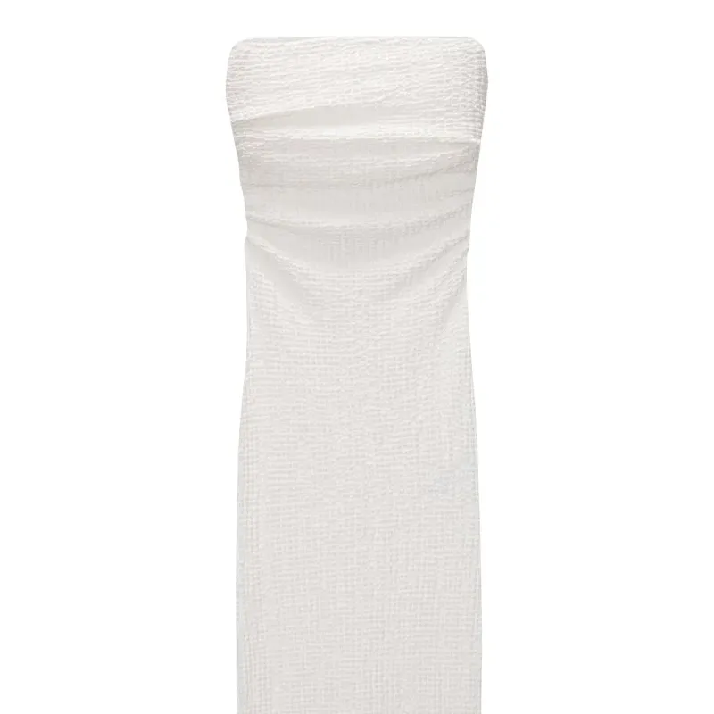 Vestido midi palabra de honor