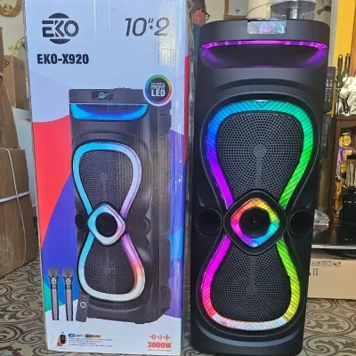 Bocina profesional con micrófono