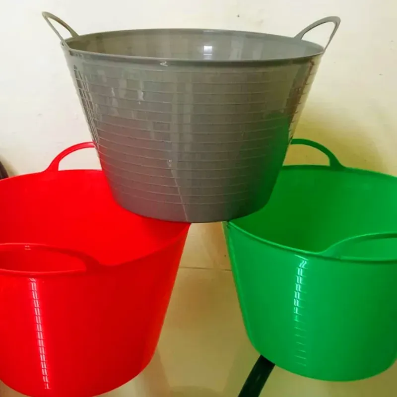 Cesta de silicona con asa