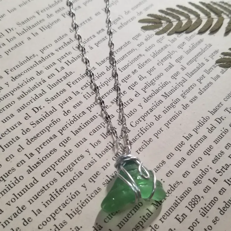 Collar de piedra marina 2