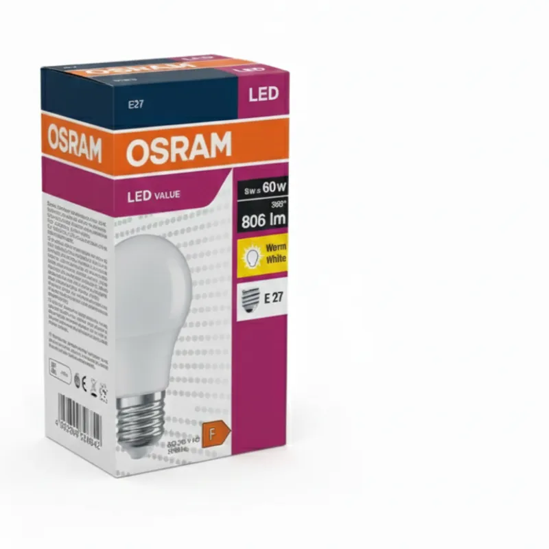 Lámpara LED VALUÉ CLASSIC A60 FR 8,5W/2700K E27