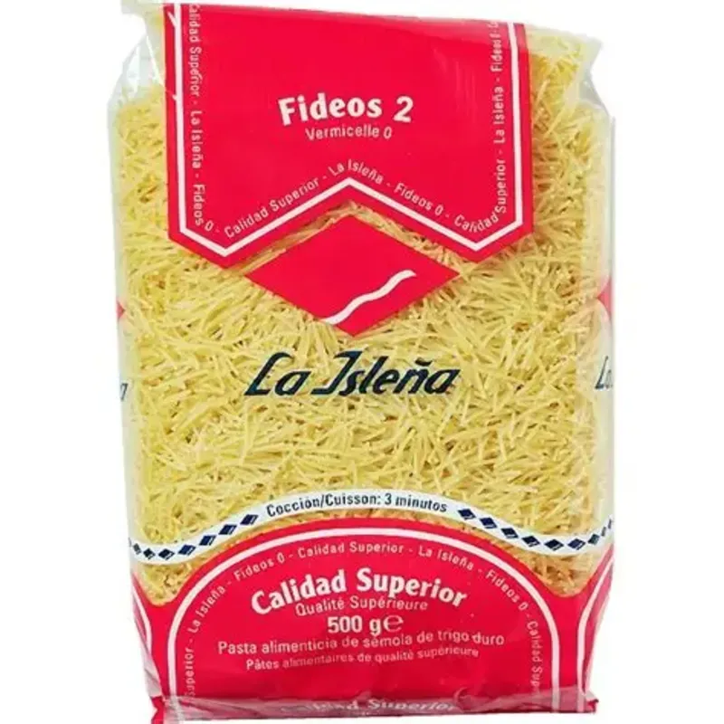 Fideo no. 2 marca La isleña 500 g