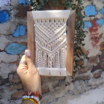 Portallaves Macramé