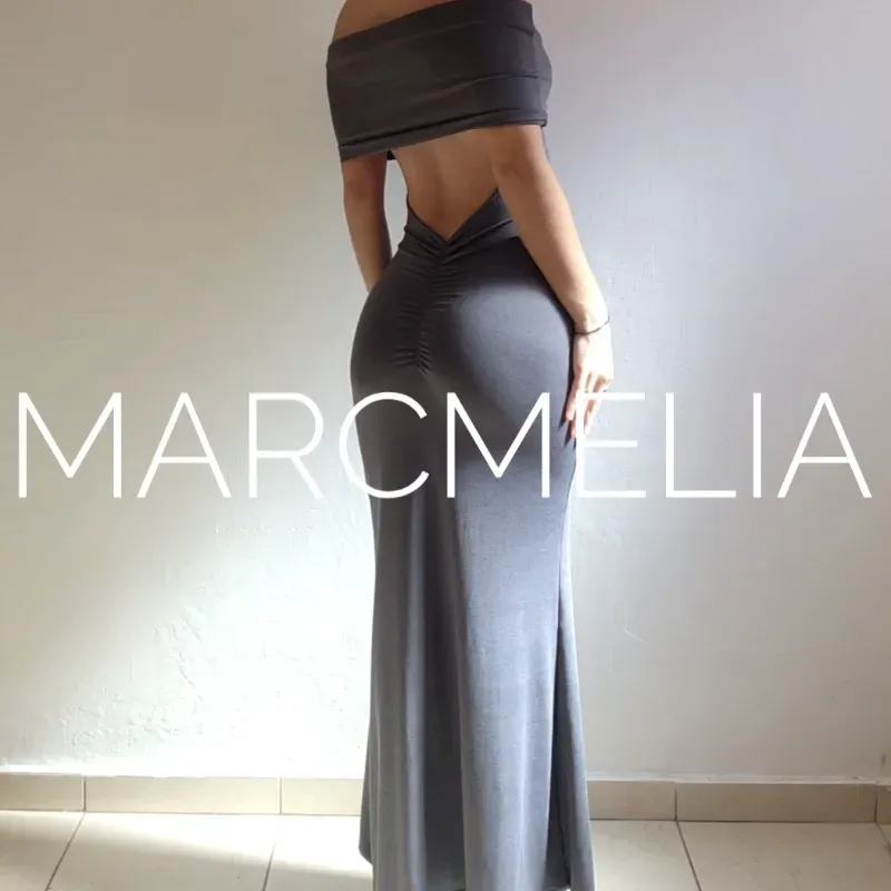 VESTIDO ELSA CORRUGADO Y ACAMPANADO (ENCARGO)