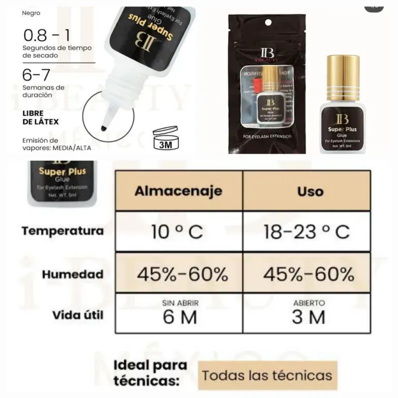 Pegamento de pestaña