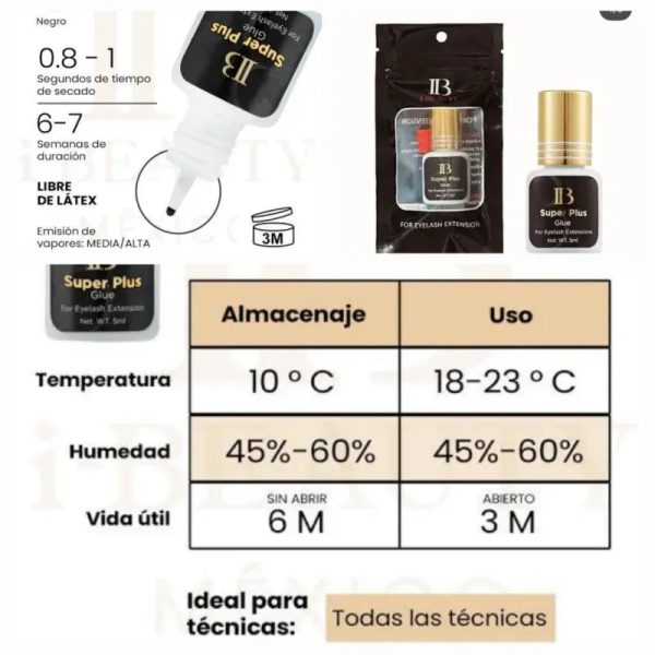 Pegamento de pestaña